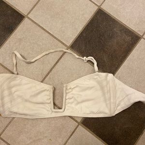 white billabong swim top
